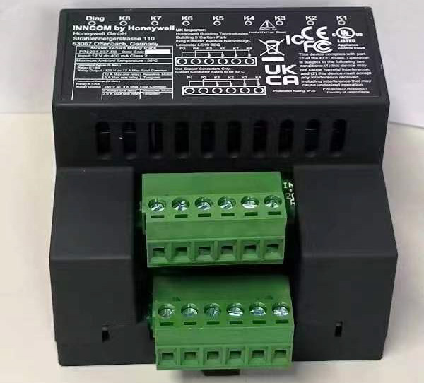Low Voltage interface board - DIN rail mount 8 inputs-outputs